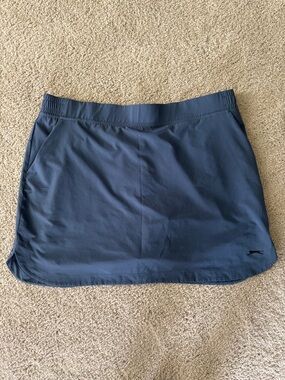 Slazenger Navy Blue Performance Skort